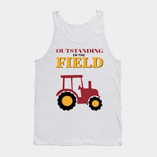 Vintage Tractor Legend Farmer Tank Top